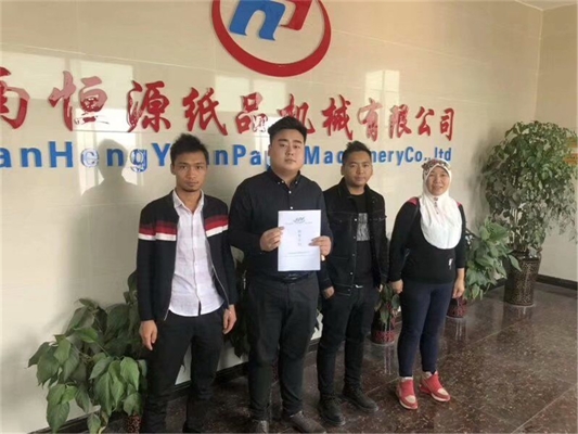 多家打聽終落定，喜定恒源1880衛生紙復卷機